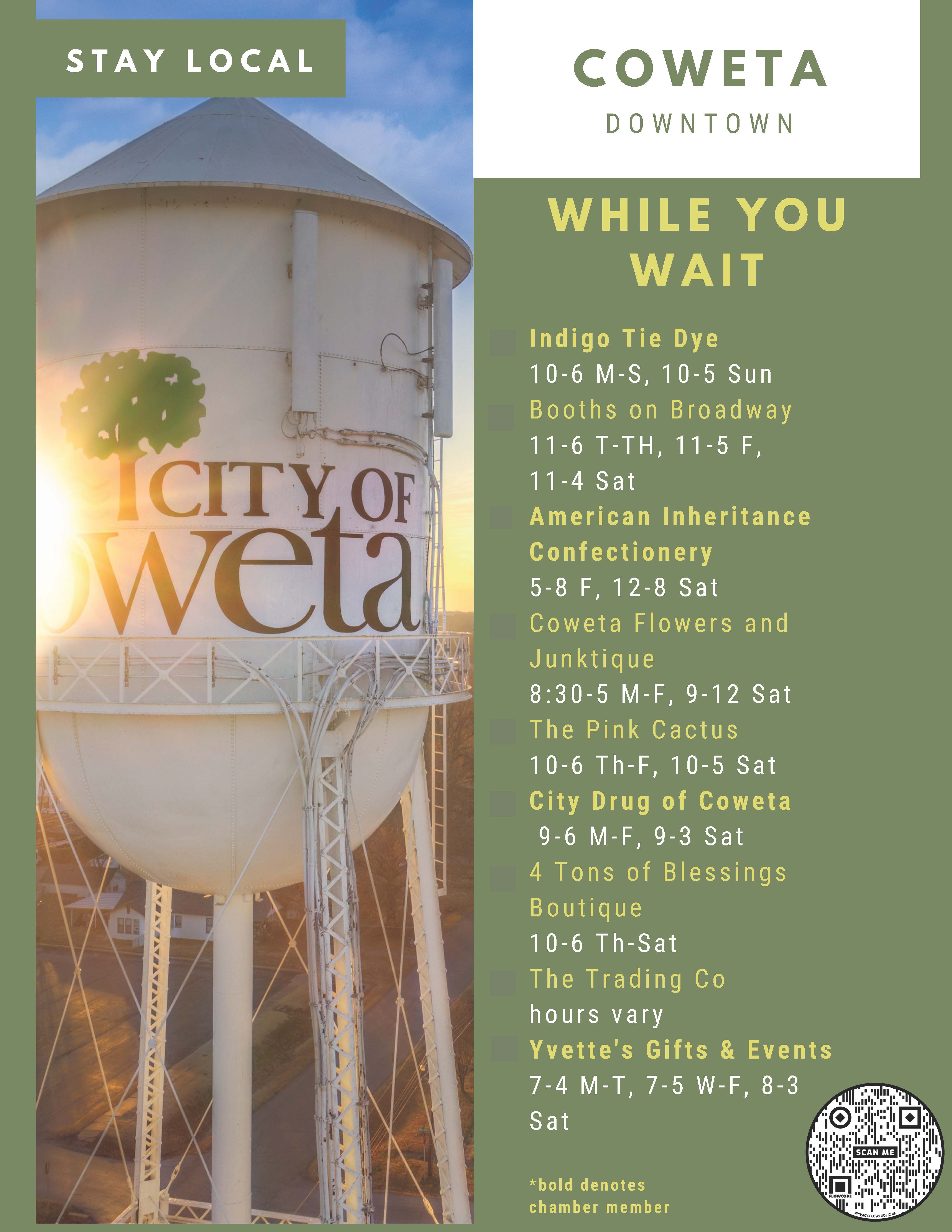 Downtown Coweta Coweta Chamber of Commerce